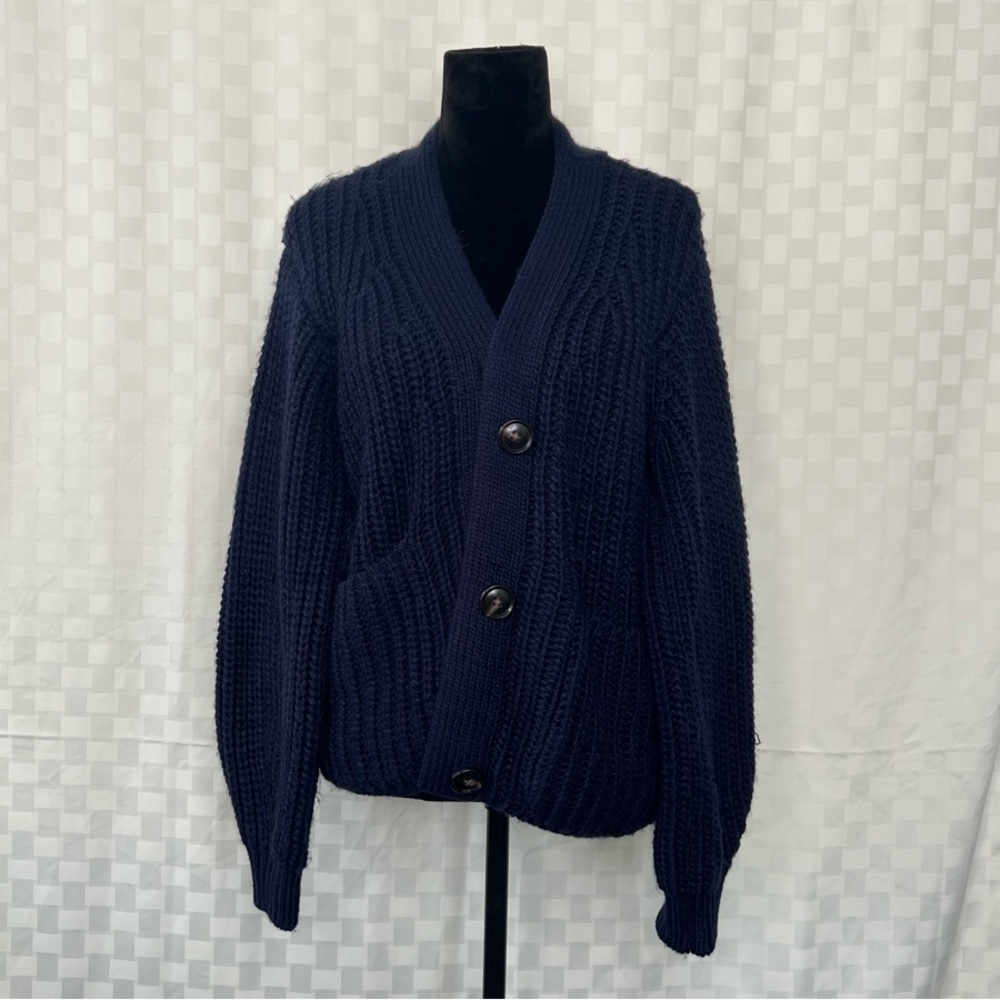 La Hearts Blue Cardigan Sweater